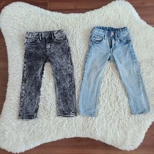 Lot of 2 H&M slim fit jeans for boys 3T